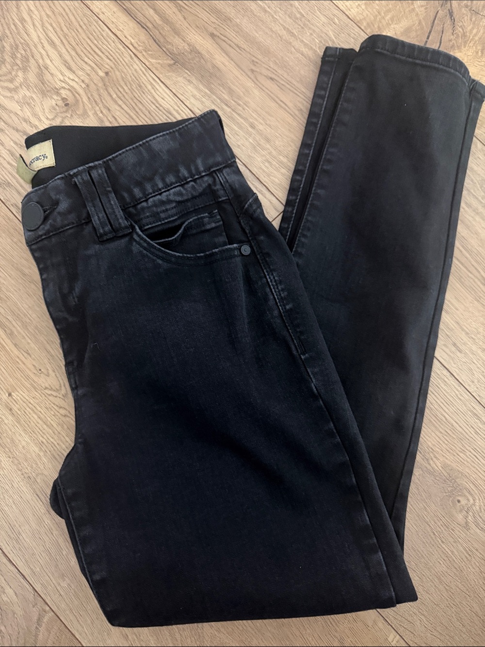 Women's Black Democracy “Ab” Jeans